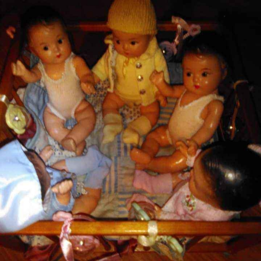 Vintage 1930s Effanbee Patsy baby quintuplets